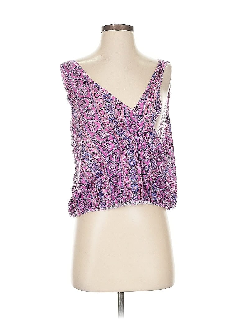 Pre-owned We The Free Sleeveless Blouse In Purple