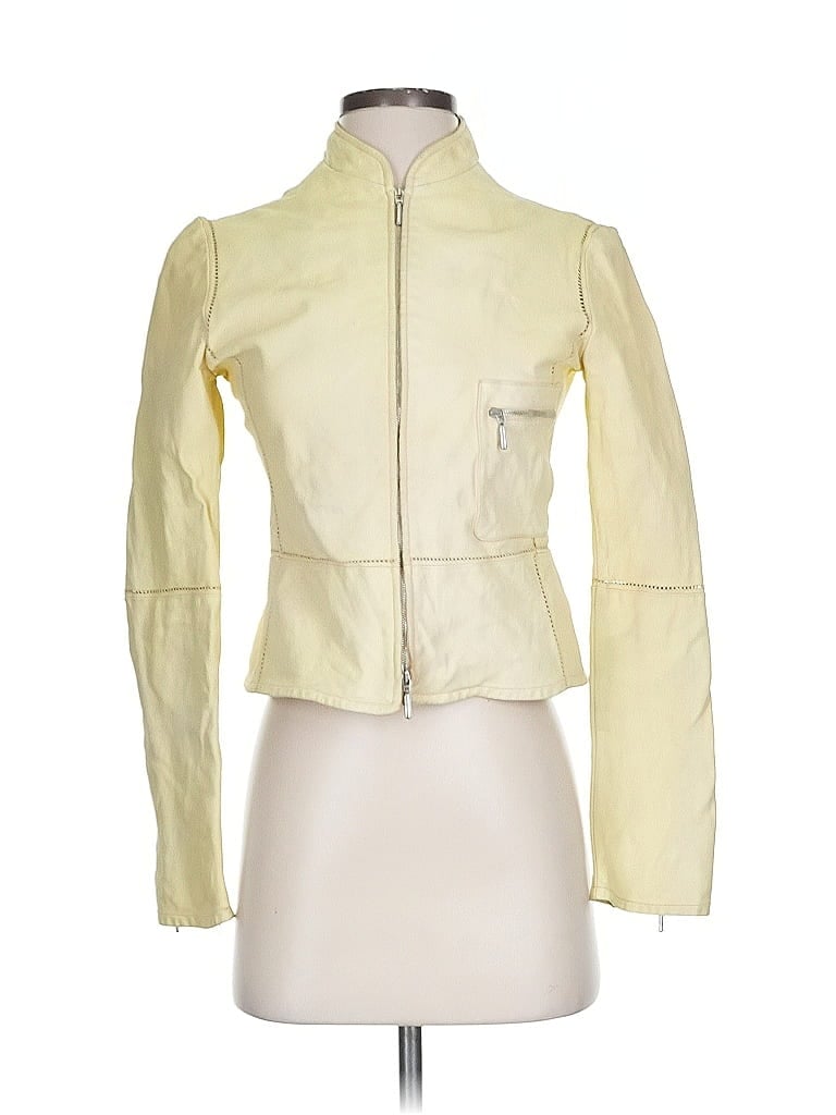 Armani Collezioni Yellow Jacket Size 4 - photo 1