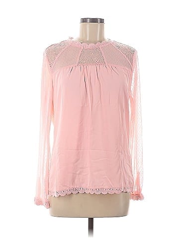 Allegra K Long Sleeve Blouse (view 1)