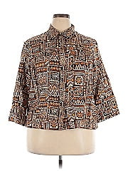 Ruby Rd. 3/4 Sleeve Button Down Shirt