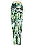 Victoria Sport Print Green Active Pants Size M - photo 2