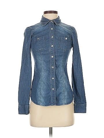 Guess Long Sleeve Button-Down Shirt (view 1)
