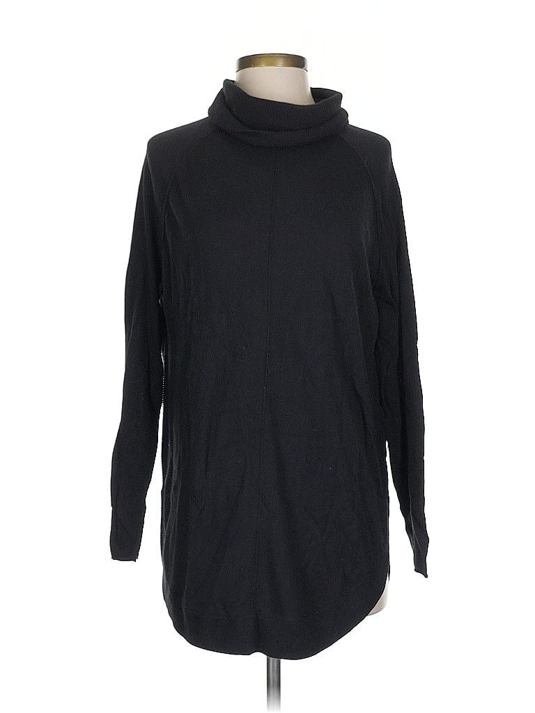 Pre-owned Caslon Turtleneck Sweater In Black