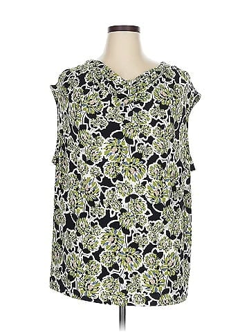 Anne Klein Sleeveless Blouse (view 1)