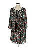 Floreat 100% Viscose Paisley Green Casual Dress Size S - photo 1