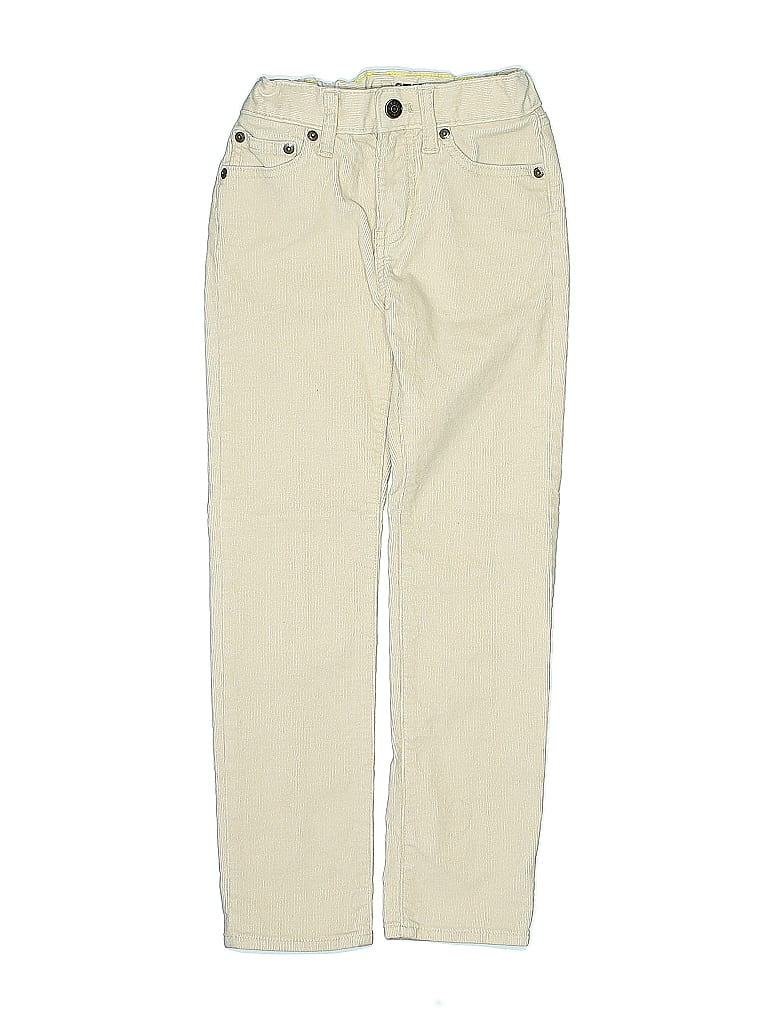 Click to view more detailed imagery on our partner's website Pre-owned Crewcuts Kids' Khaki Pant In White