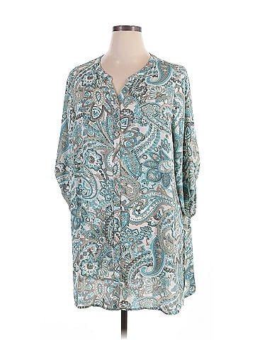Catherines 3/4 Sleeve Blouse (view 1)