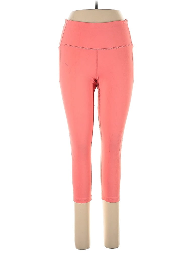 Pre-owned Under Armour Active Pants In Pink