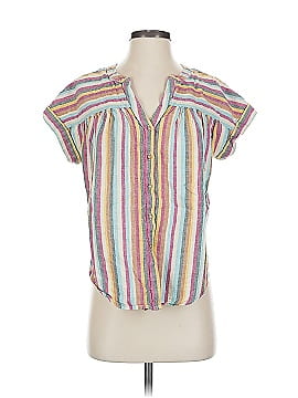 Lou & Grey For Loft Short Sleeve Blouse