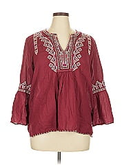 Johnny Was 3/4 Sleeve Blouse