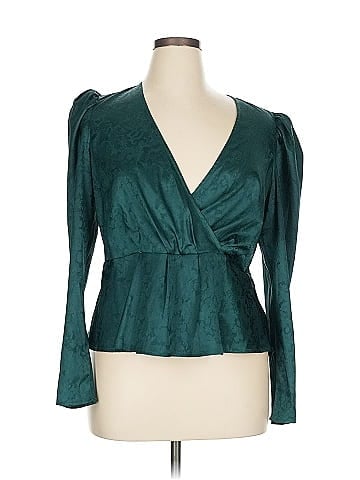 Free Press Long Sleeve Blouse (view 1)
