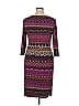 David Meister Paisley Purple Cocktail Dress Size 14 - photo 2