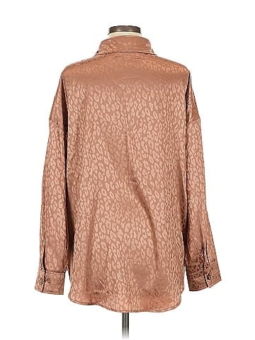 Peach Love Long Sleeve Blouse (view 2)