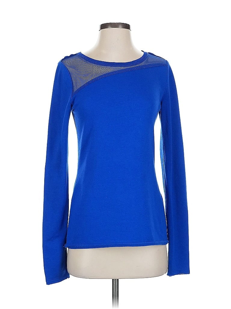 Pre-owned Elie Tahari Pullover Sweater In Blue