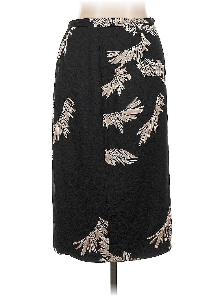 Pre-owned Tracy Reese Silk Skirt In Black