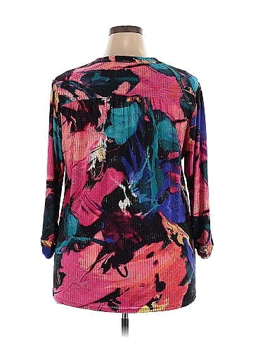 New Directions 3/4 Sleeve Blouse (view 2)