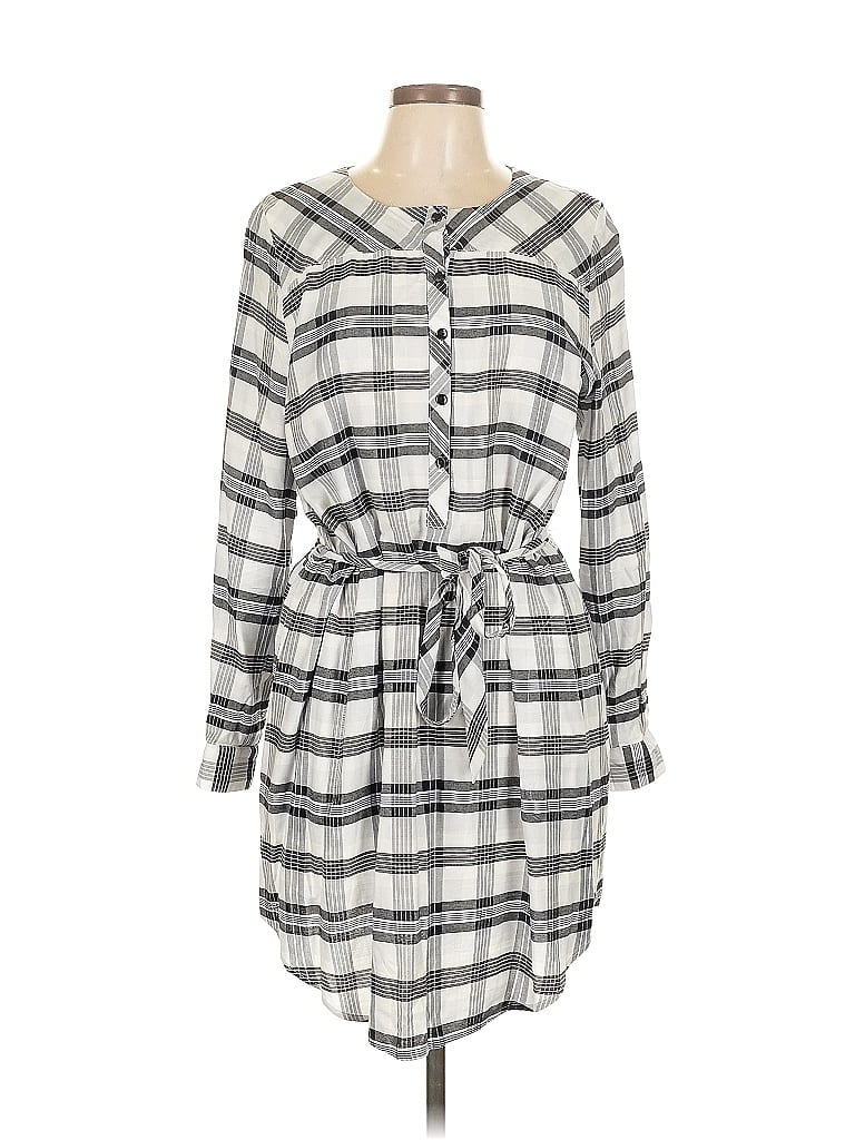 Pre-owned G.h. Bass & Co. Casual Dress In Gray