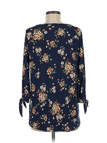 Perfect Peach 3/4 Sleeve Blouse (view 2)