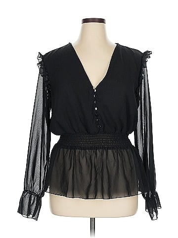 Boohoo Long Sleeve Blouse (view 1)