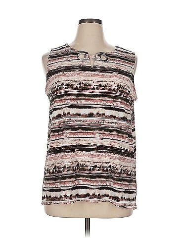 Black Label by Evan Picone Sleeveless Blouse (view 1)