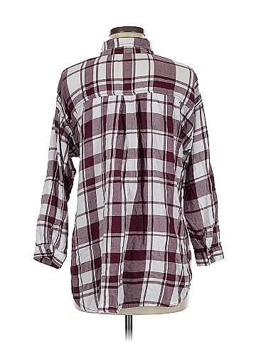 Ambiance 3/4 Sleeve Button-Down Shirt (view 2)