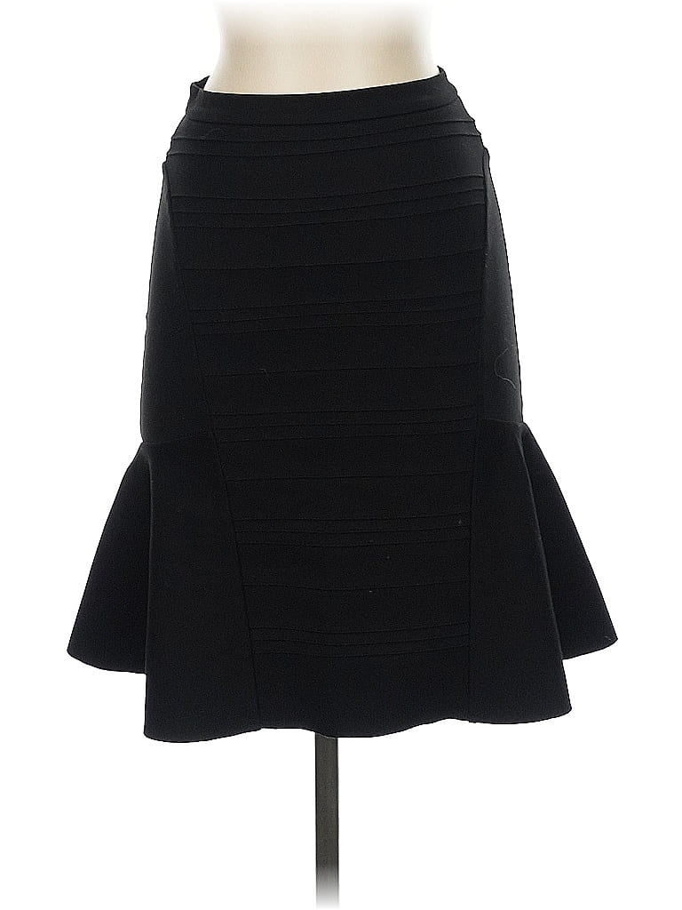 Pre-owned Maje Formal Skirt In Black