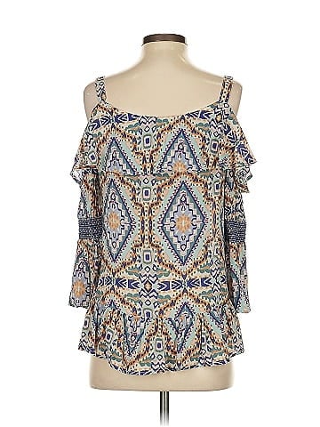 Democracy 3/4 Sleeve Blouse (view 2)