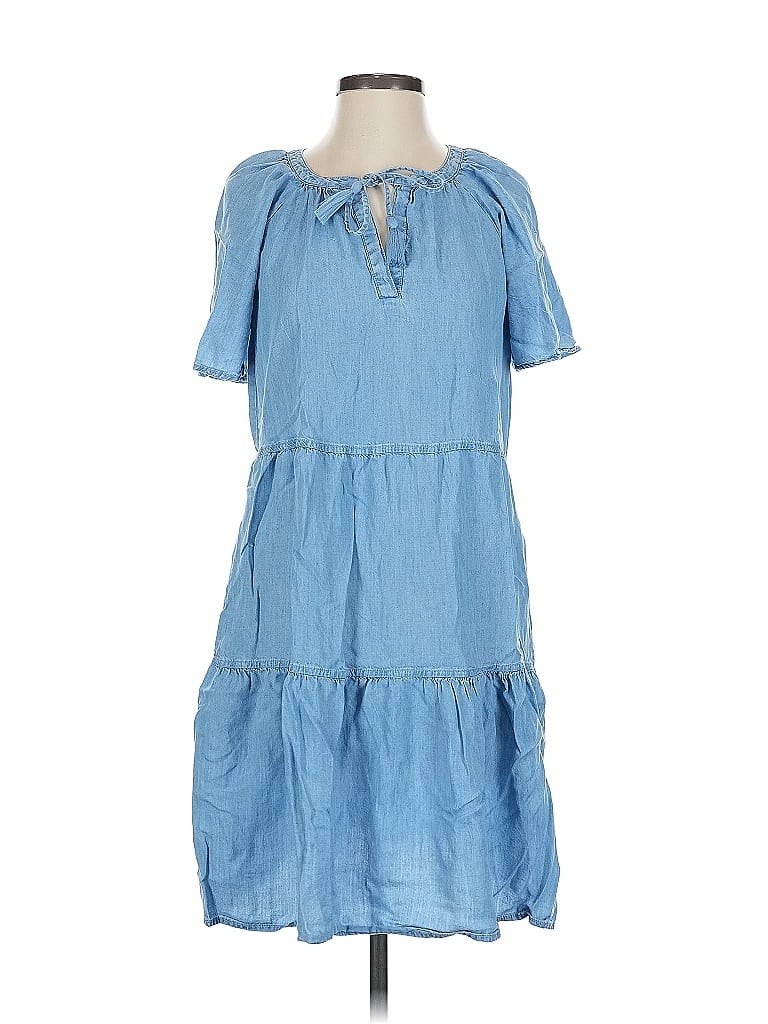 Pre-owned Style & Co Casual Dress In Blue