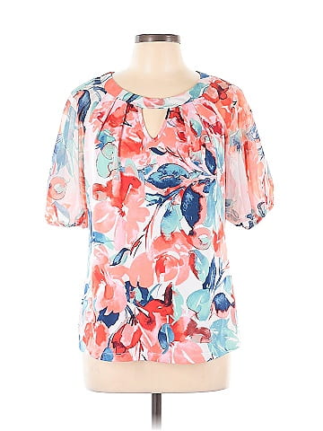 Perseption Concept Short Sleeve Blouse (view 1)