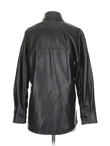 Babaton Faux Leather Jacket (view 2)