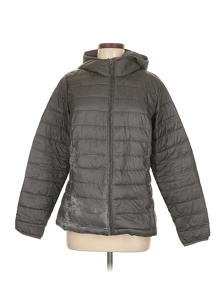 Pre-owned Amazon Essentials Snow Jacket In Gray