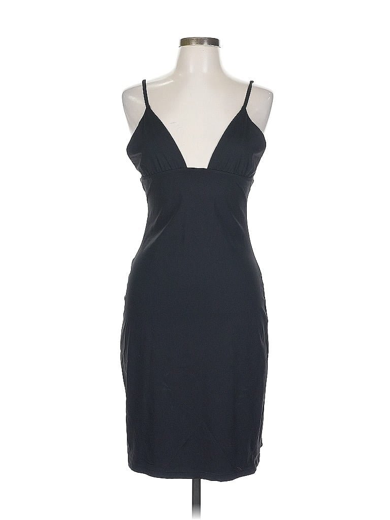 Pre-owned Bordeaux Cocktail Dress In Black
