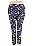 Disney Parks Print Blue Leggings Size 2X - photo 1