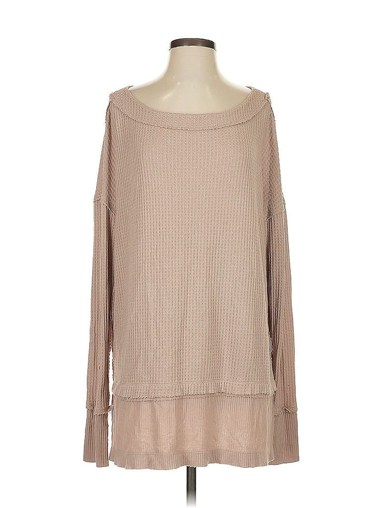We the Free Tan Pullover Sweater Size S - photo 1