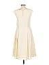 eShakti 100% Polyester Ivory Cocktail Dress Size 12 - photo 2