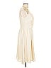 eShakti 100% Polyester Ivory Cocktail Dress Size 12 - photo 3