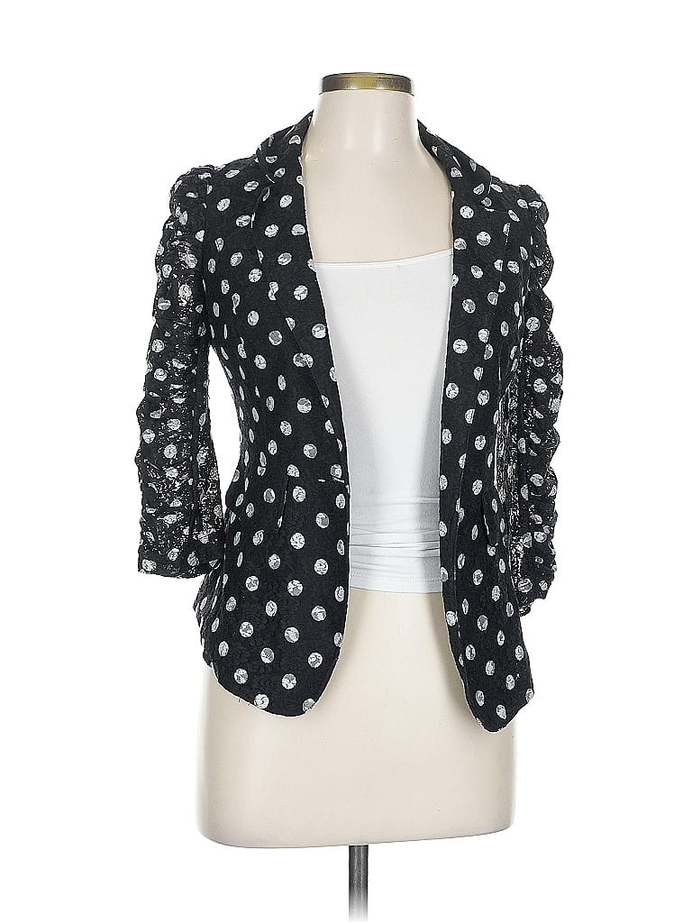 Pre-owned Assorted Brands Blazer Jacket In Black