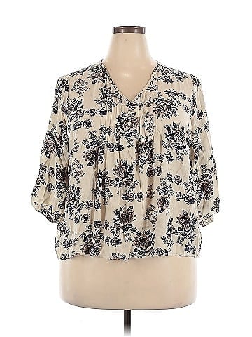 Fun2Fun 3/4 Sleeve Blouse (view 1)