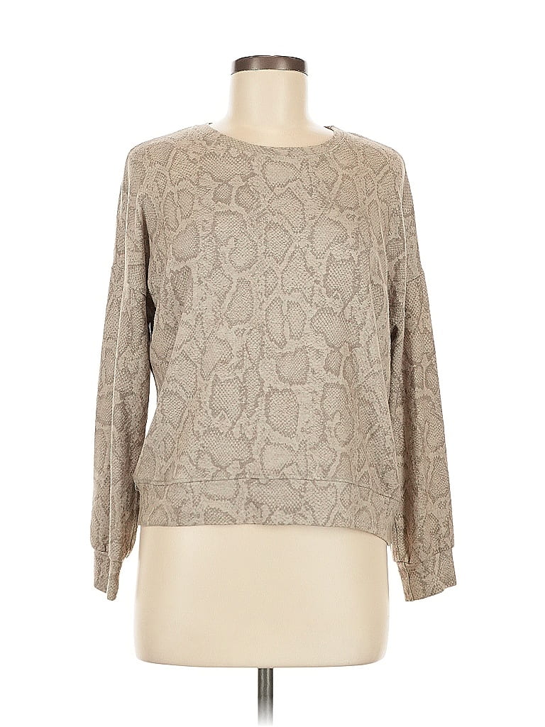 Pre-owned Sundry Pullover Sweater In Brown