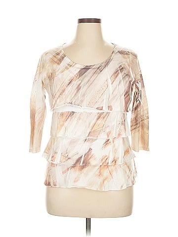 Coldwater Creek 3/4 Sleeve Top (view 1)