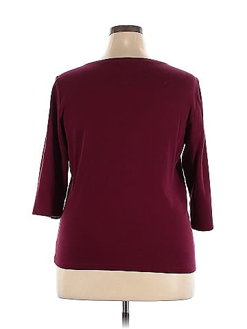 Karen Scott 3/4 Sleeve T-Shirt (view 2)