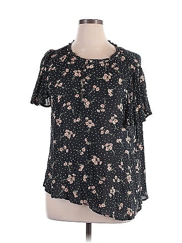 Democracy Short Sleeve Blouse (view 1)