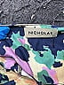 Nicholas 100% Viscose Floral Blue Cocktail Dress Size 2 - photo 7