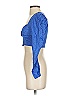 Zara Blue Long Sleeve Blouse Size XS - photo 5