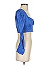 Zara Blue Long Sleeve Blouse Size XS - photo 4