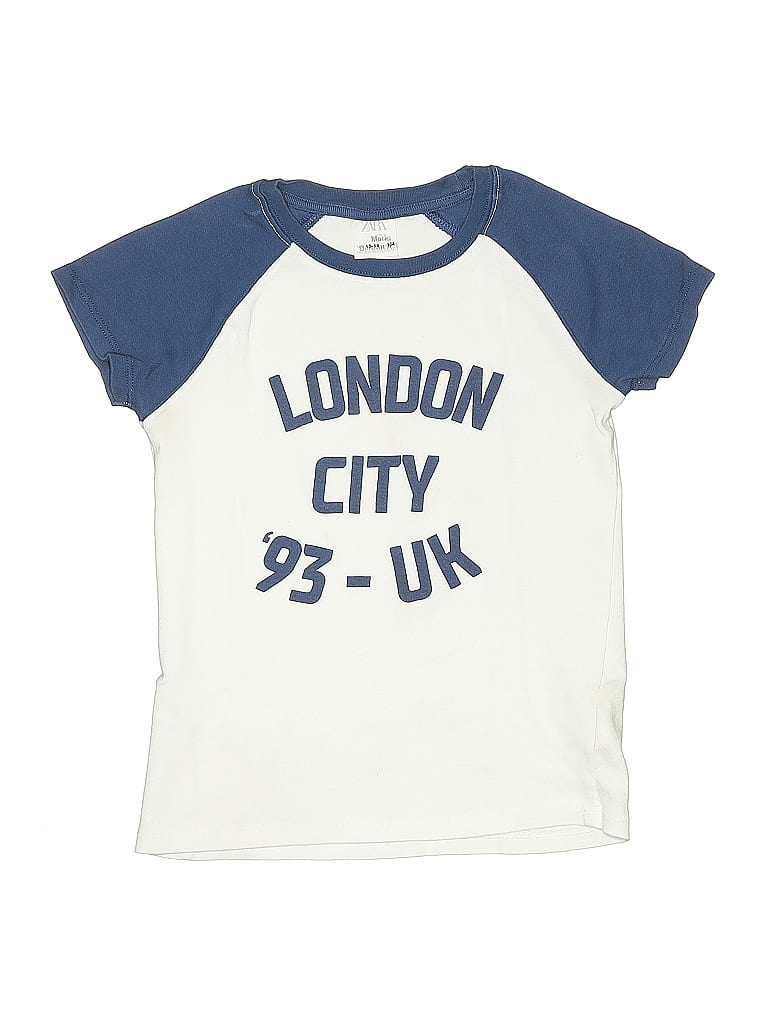 Zara Kids Blue Short Sleeve T-Shirt Size 13 - 14 - photo 1