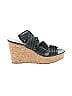 L.K. Bennett Black Teal Wedges Size EU 40 - photo 1