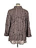 Habitat Gray 3/4 Sleeve Button-Down Shirt Size XL - photo 2