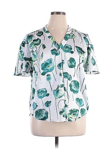 Alfani Short Sleeve Blouse (view 1)
