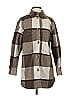 H&M 100% Polyester Brown Coat Size XS - photo 1